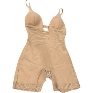 Elegant Tan Women's Shapewear Bodysuit